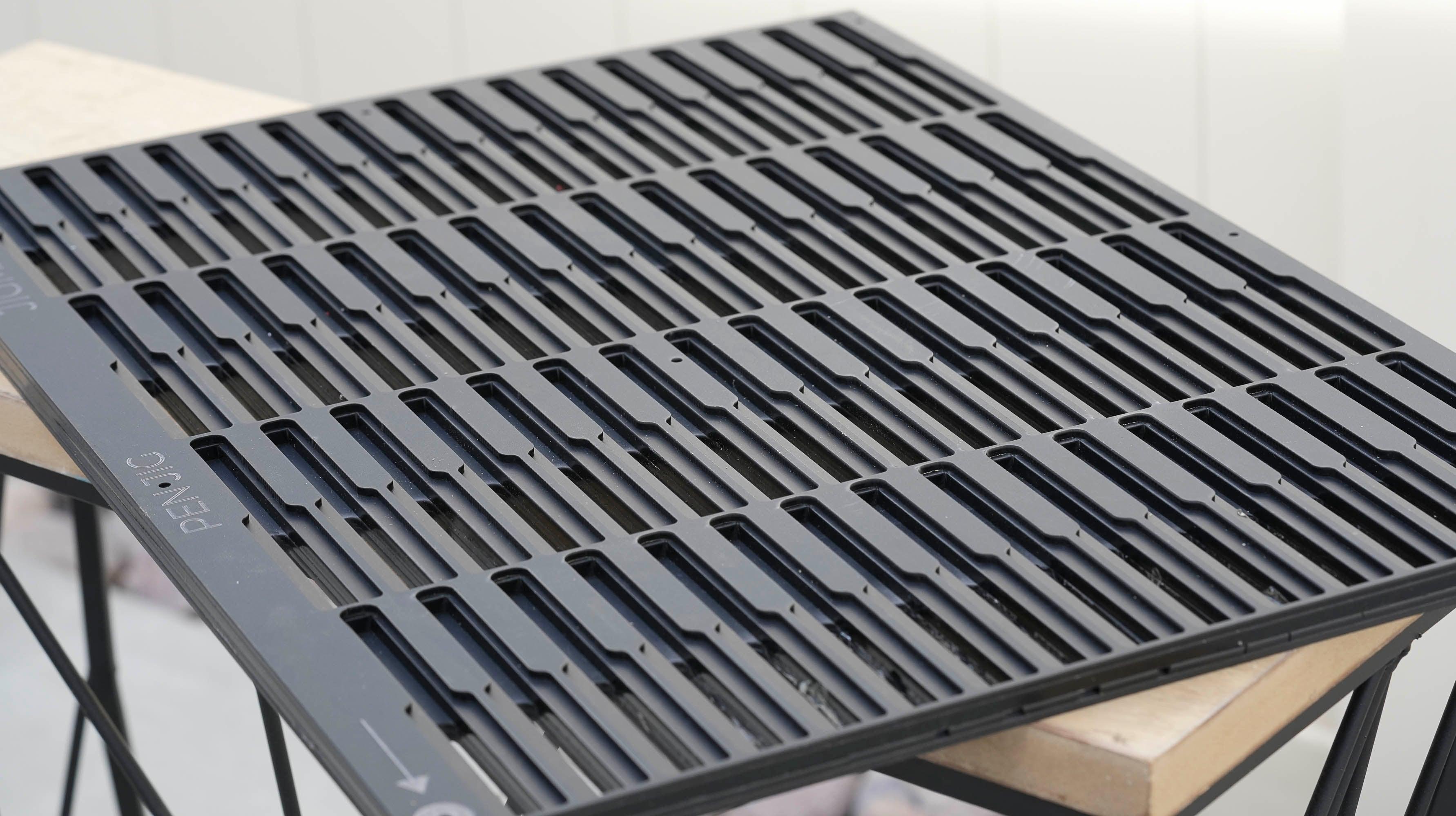 Universal Pen Printing Jig for Mimaki UJF 7151/7151 Plus/7151 Plus II UV Printer with PDF Template (72 Pen)