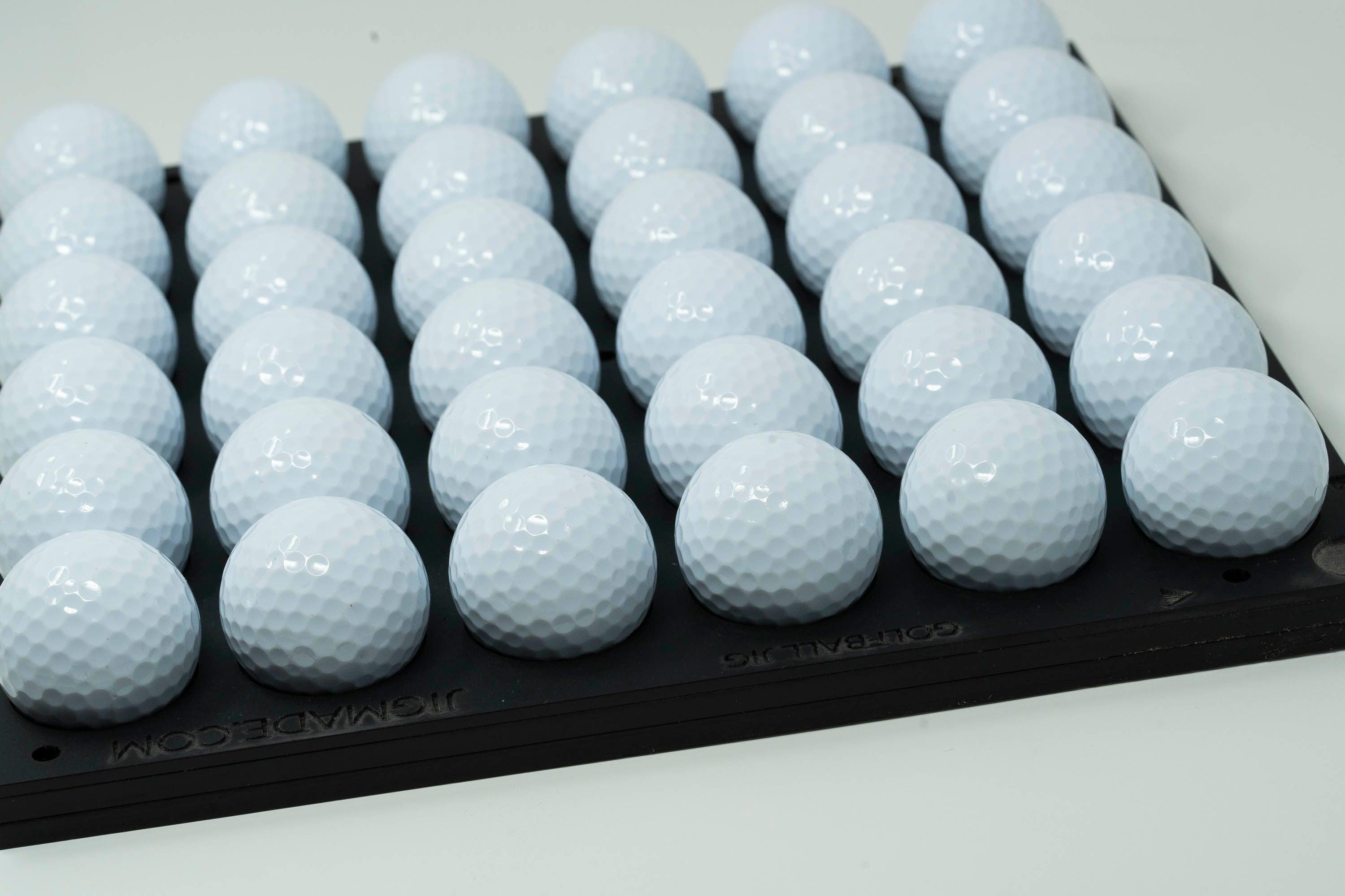 Golf Ball Printing Jig for EPSON SC V1070 Flatbed Printer - 24 Spaces with PDF Template