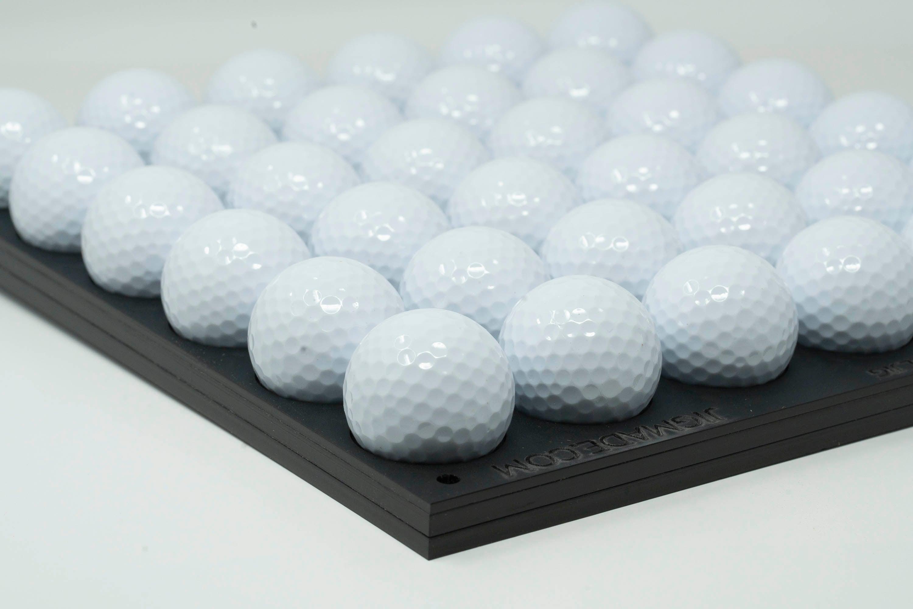 Golf Ball Printing Jig for EPSON SC V1070 Flatbed Printer - 24 Spaces with PDF Template