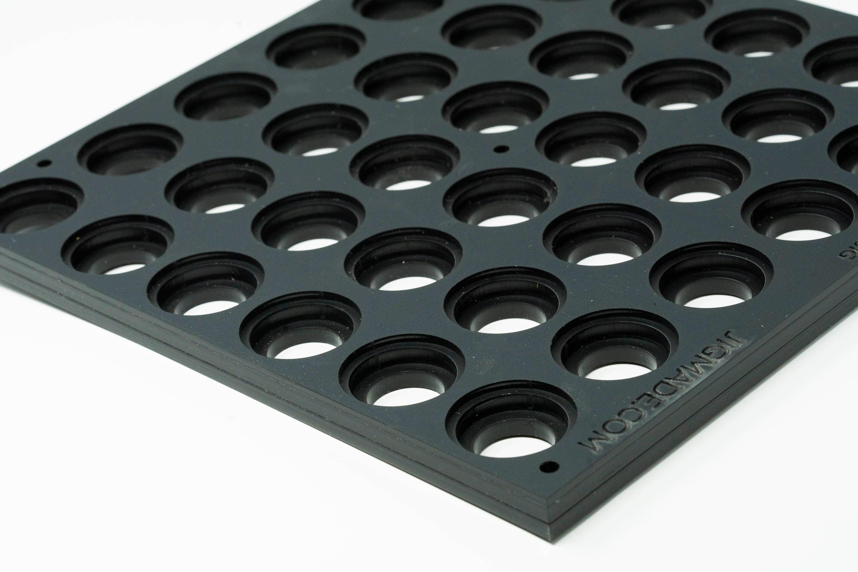 Golf Ball Printing Jig for EPSON SC V1070 Flatbed Printer - 24 Spaces with PDF Template