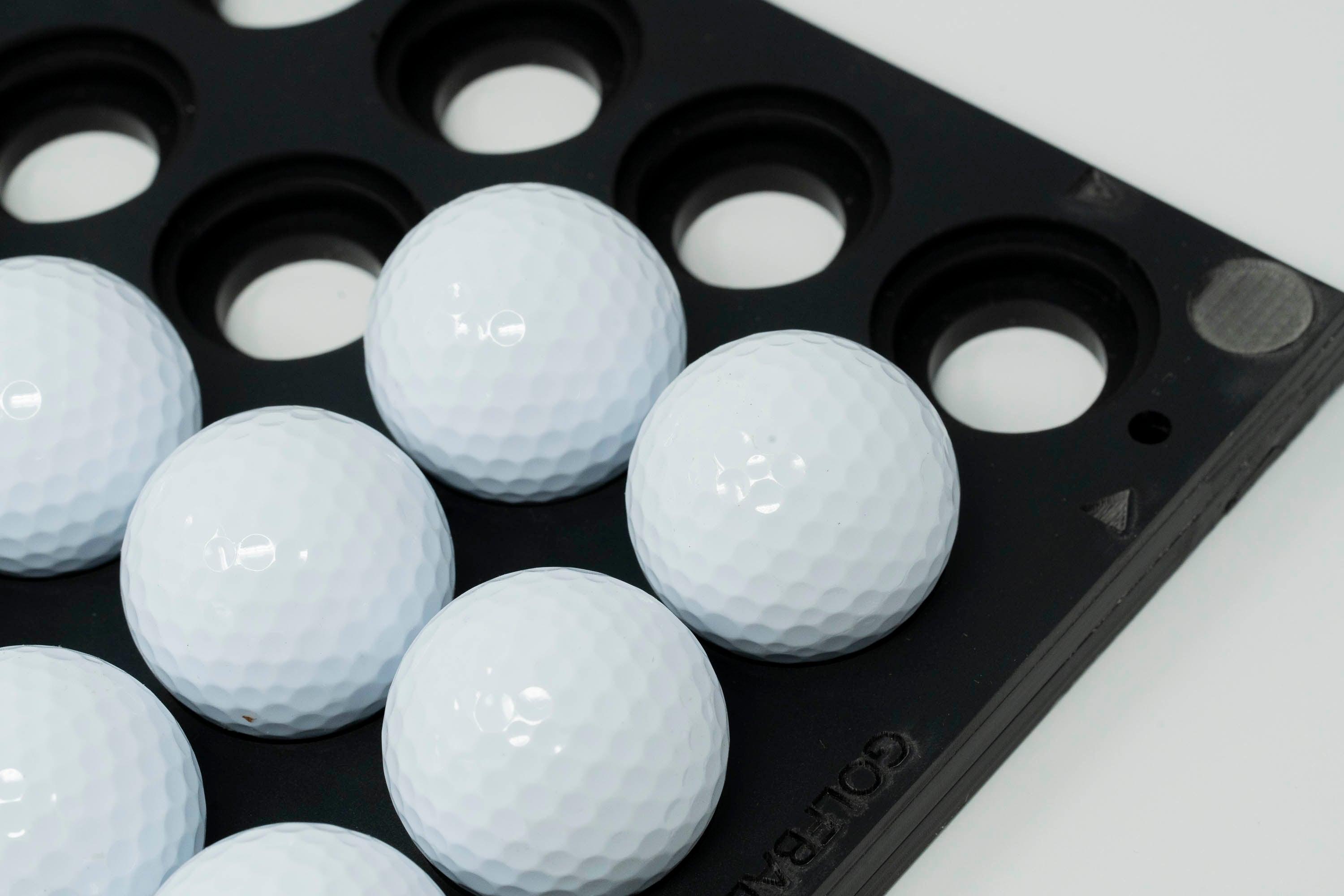 Golf Ball Printing Jig for EPSON SC V1070 Flatbed Printer - 24 Spaces with PDF Template