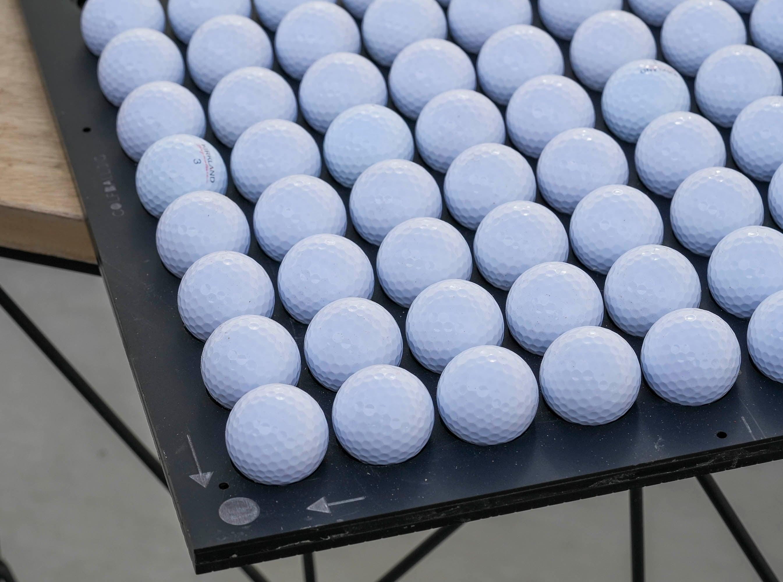 Golf Ball Printing Jig For LogoJET UVx90R-SE Flatbed Printer -216 Golf Balls with PDF Template