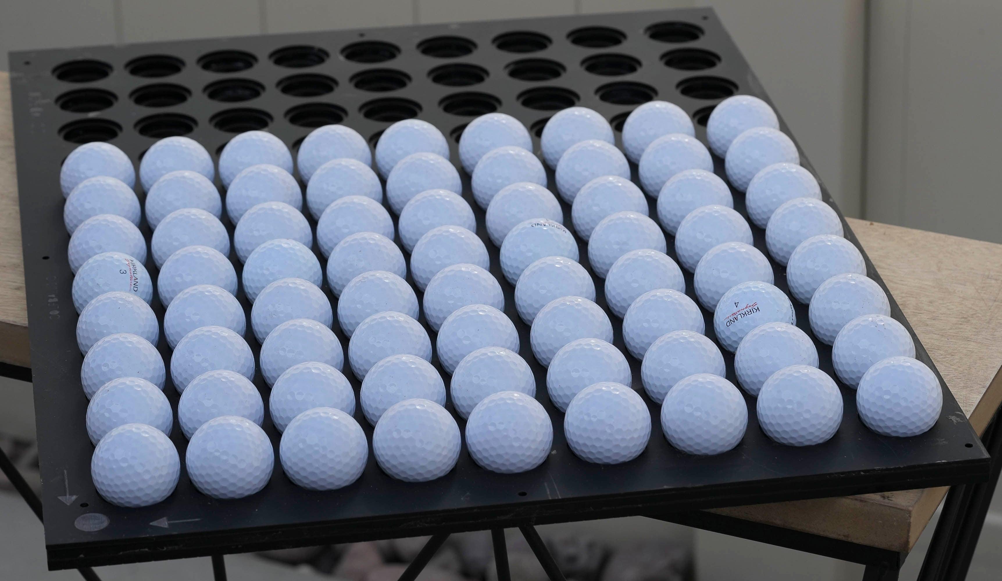 Golf Ball Printing Jig Roland VersaOBJECT MO-180 Flatbed Printer (108 Golf Balls) with PDF Template