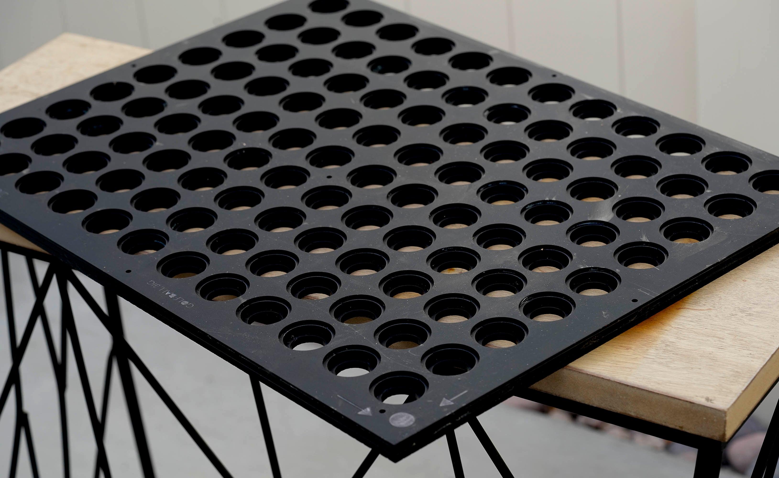 Golf Ball Printing Jig Roland VersaOBJECT MO-180 Flatbed Printer (108 Golf Balls) with PDF Template