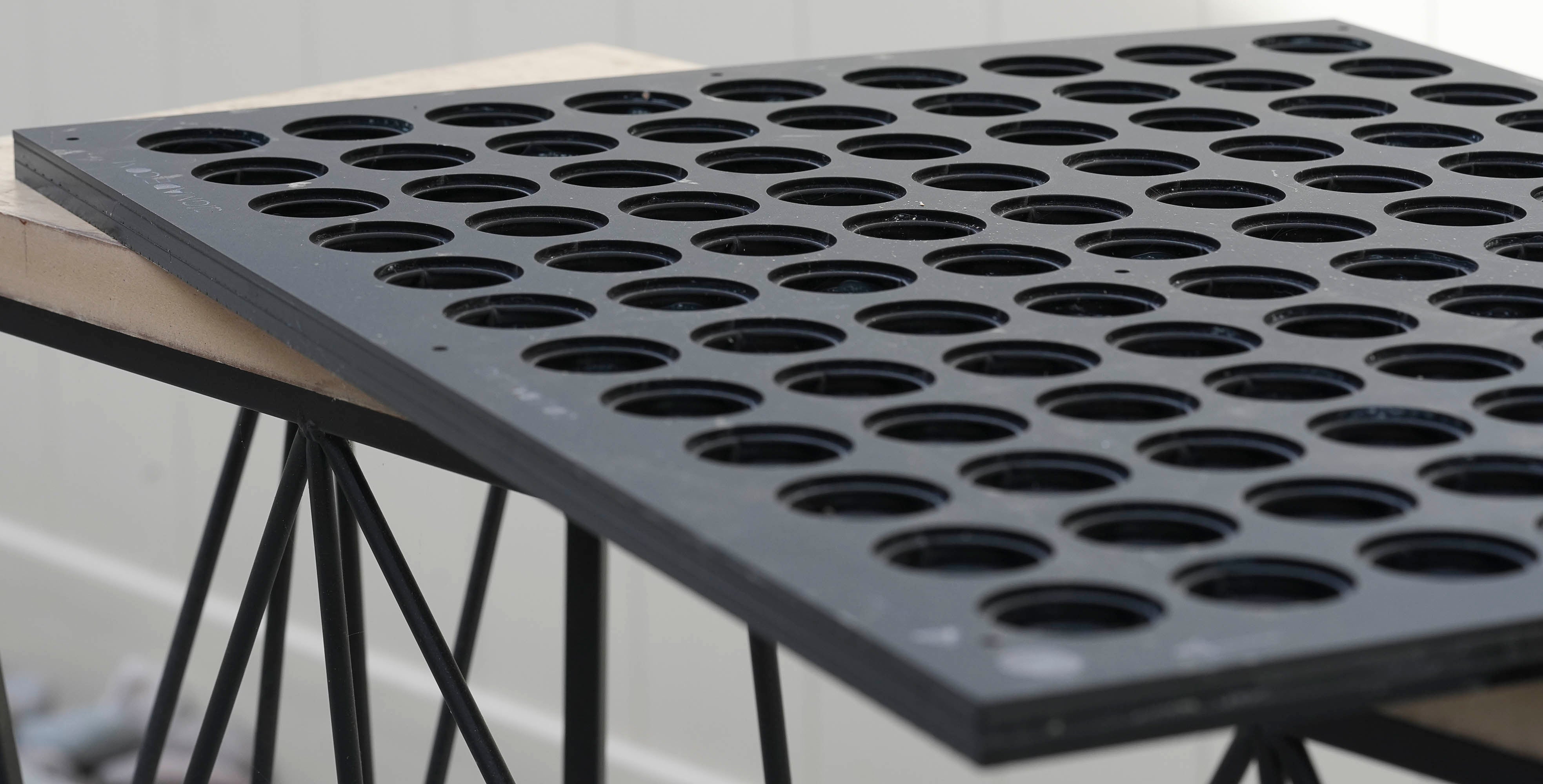 Golf Ball Printing Jig plus Top Plate for Mimaki UJF 6042/Mimaki UJF 6042 MK II/Mimaki UJF 6042 MK IIe Flatbed Printer (96 Golf Balls) with PDF Template