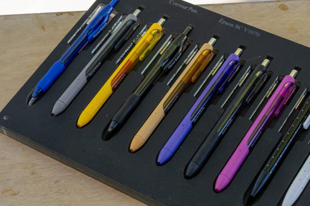 Contour Pen Printing Jig for A3 Flatbed Printer with PDF Templates