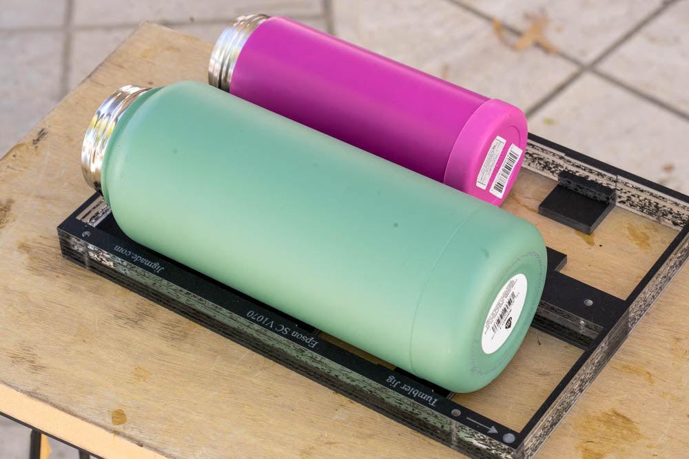 Tumbler (12oz - 45oz) Printing Jig for LogoJET UVx90R SE | UVx90i Flatbed Printer with PDF Templates