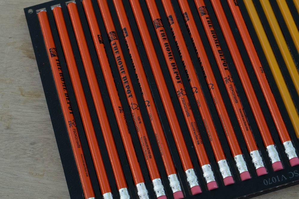 Pencil Printing Jig for EPSON SC V1070 Flatbed Printer with PDF Template