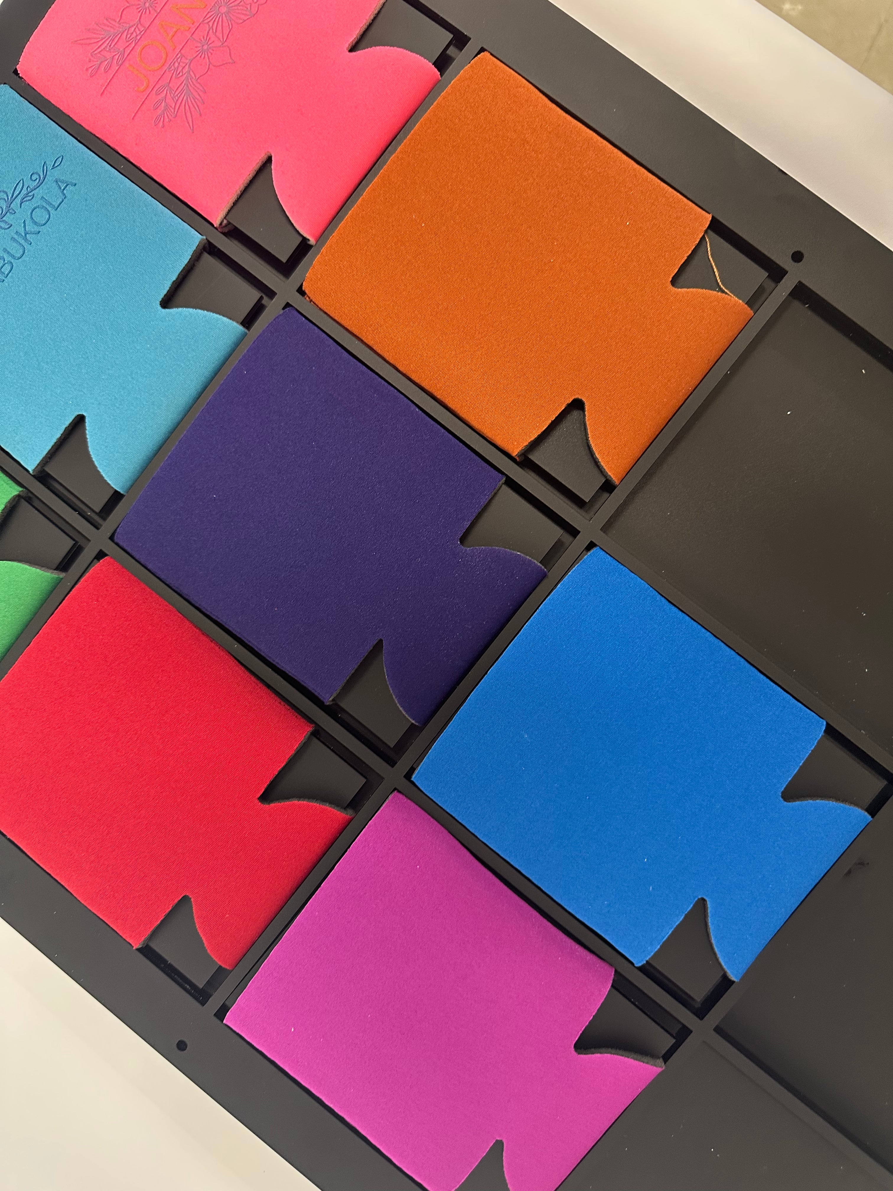 Can Cooler Sleeve Jig for Roland BD-8 | Precision UV Printing Jig with PDF Template