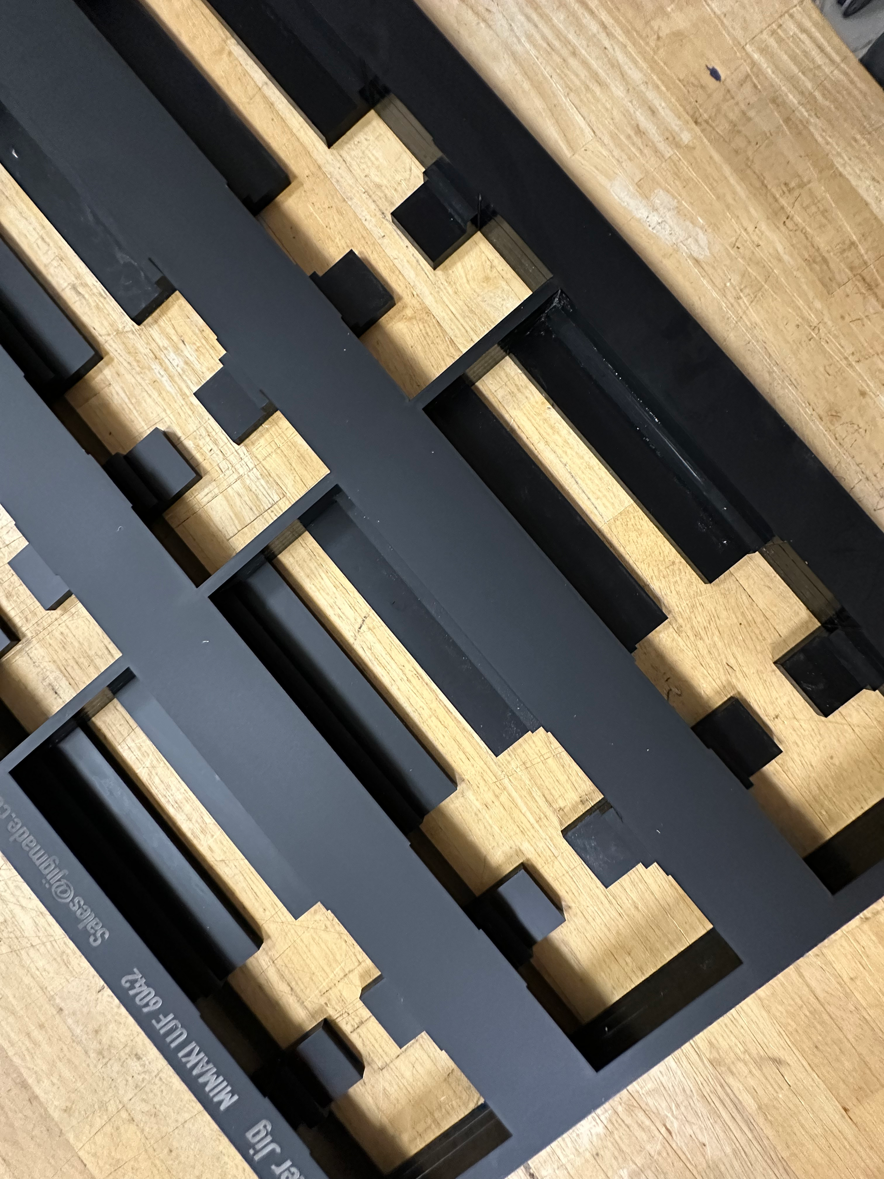 Tumbler (12oz - 45oz) Printing Jig for Mimaki UJF 6042/Mimaki UJF 6042 MK II/Mimaki UJF 6042 MK IIe Flatbed Printer with PDF Template (6 Slots)