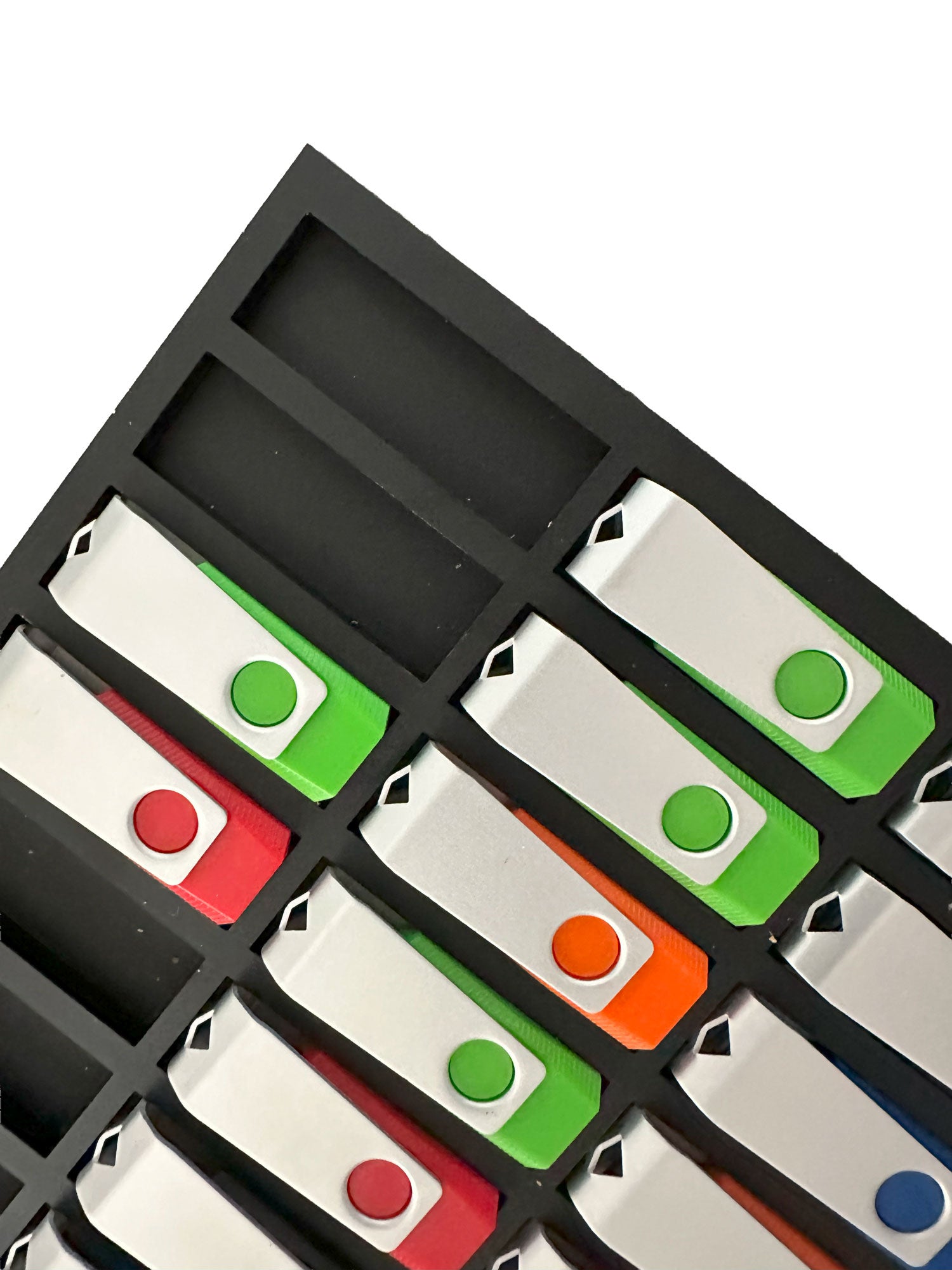 USB Swivel Flash Drive Jig for Roland VersaOBJECT MO-240 Flatbed Printer with PDF Template