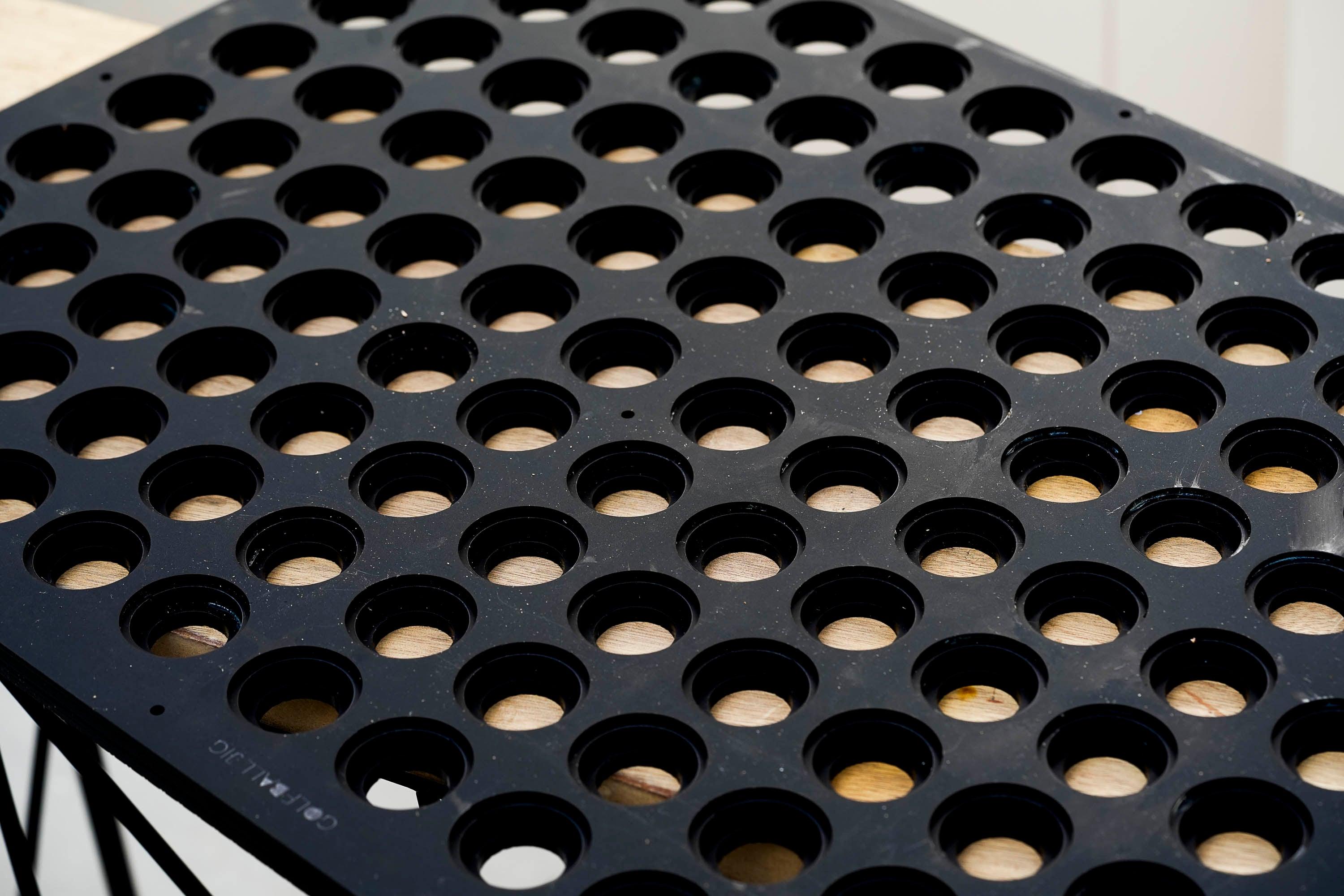 Golf Ball Printing Jig Mutoh XpertJet 661UF Flatbed Printer (108 Golf Balls) with PDF Template