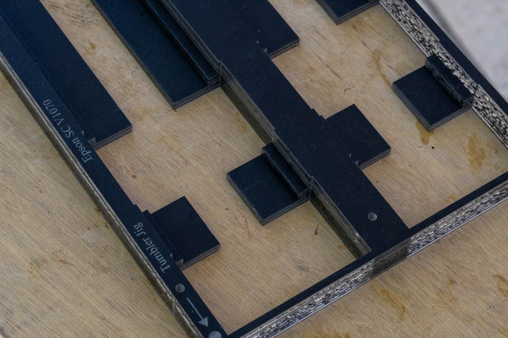 Tumbler (12oz  - 45oz) Printing Jig for A4 Flatbed Printer with PDF Templates