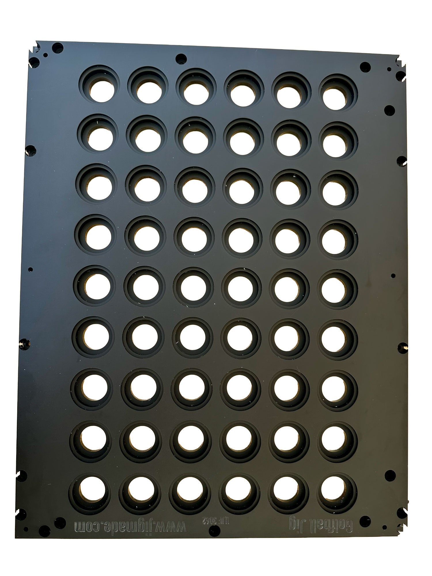 Golf Ball Printing Jig Mimaki UJF 3042/Mimaki UJF 3042 MK II/Mimaki UJF 3042 MK IIe Flatbed Printer (48 Golf Balls) with PDF Template