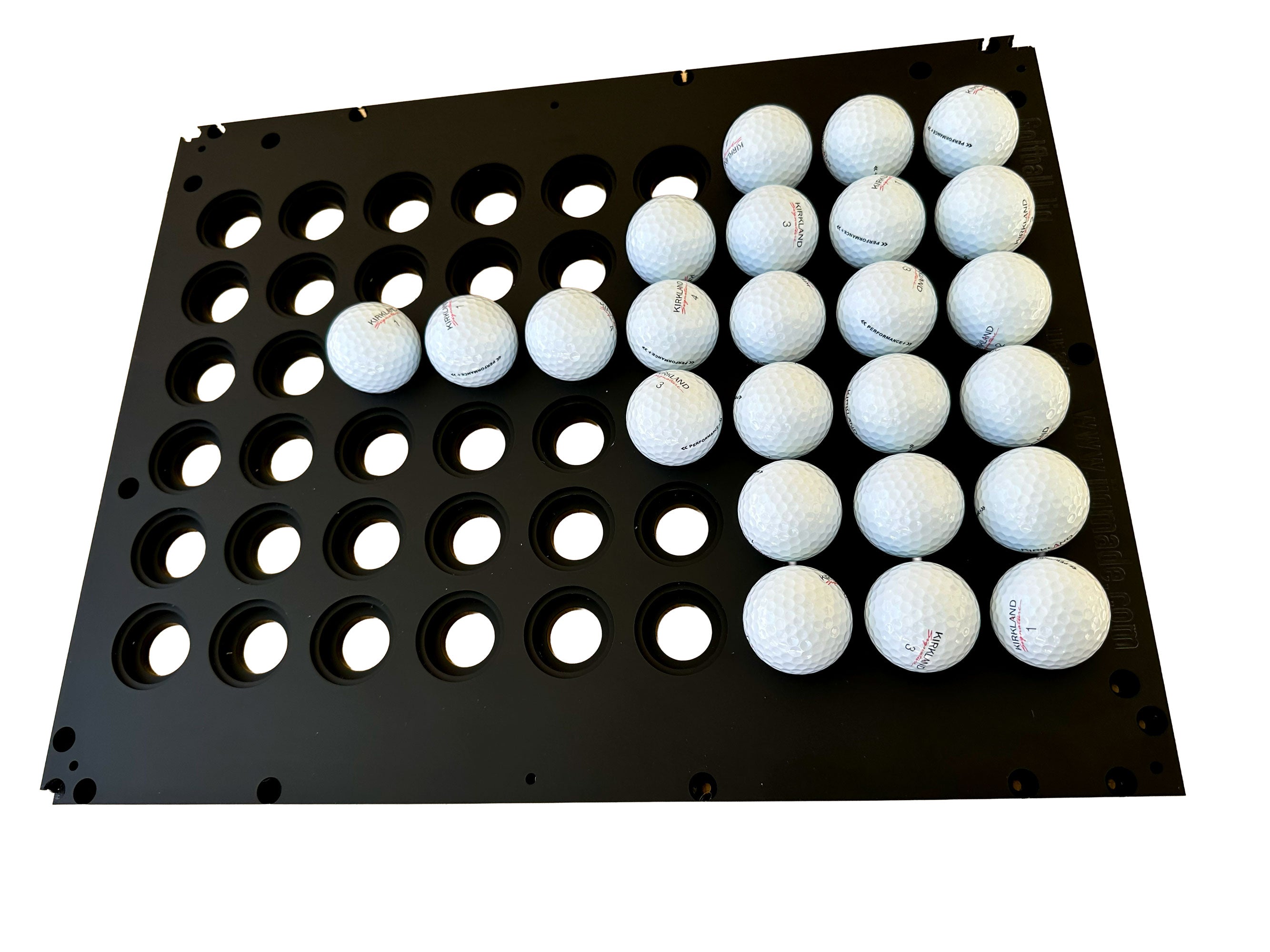 Golf Ball Printing Jig Mimaki UJF 3042/Mimaki UJF 3042 MK II/Mimaki UJF 3042 MK IIe Flatbed Printer (48 Golf Balls) with PDF Template