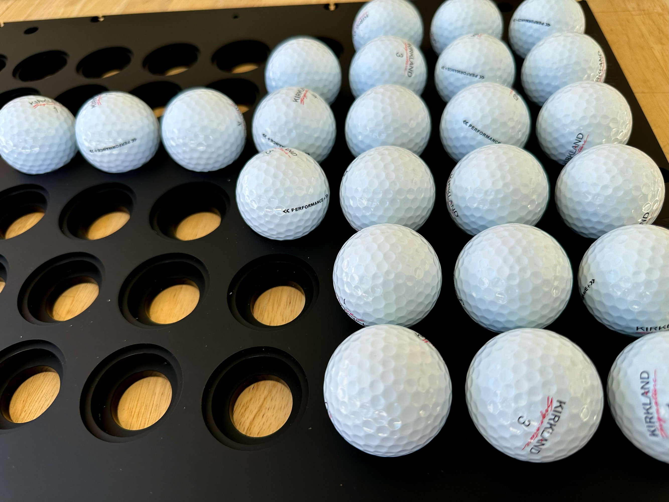 Golf Ball Printing Jig Mimaki UJF 3042/Mimaki UJF 3042 MK II/Mimaki UJF 3042 MK IIe Flatbed Printer (48 Golf Balls) with PDF Template