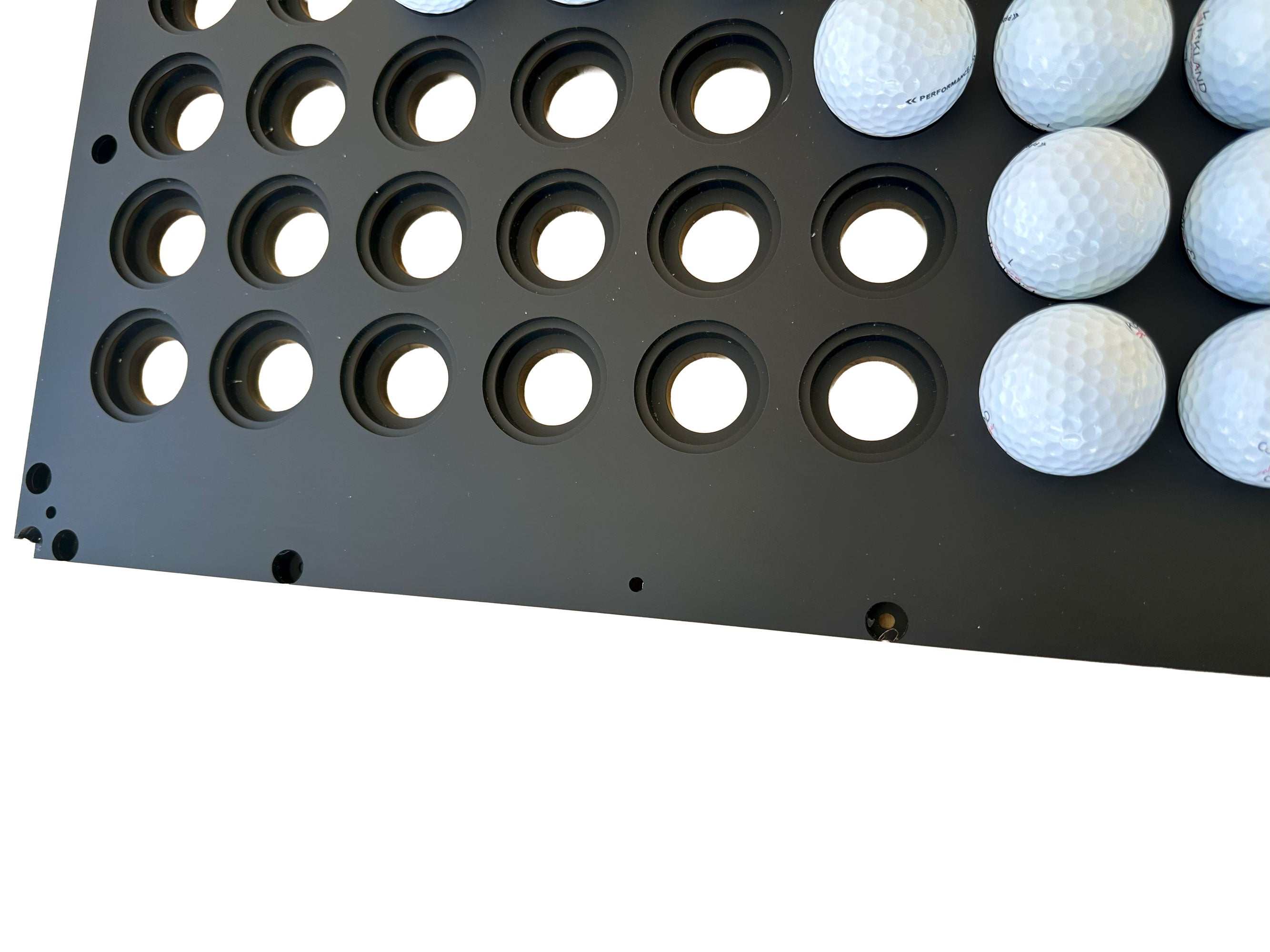 Golf Ball Printing Jig Mimaki UJF 3042/Mimaki UJF 3042 MK II/Mimaki UJF 3042 MK IIe Flatbed Printer (48 Golf Balls) with PDF Template