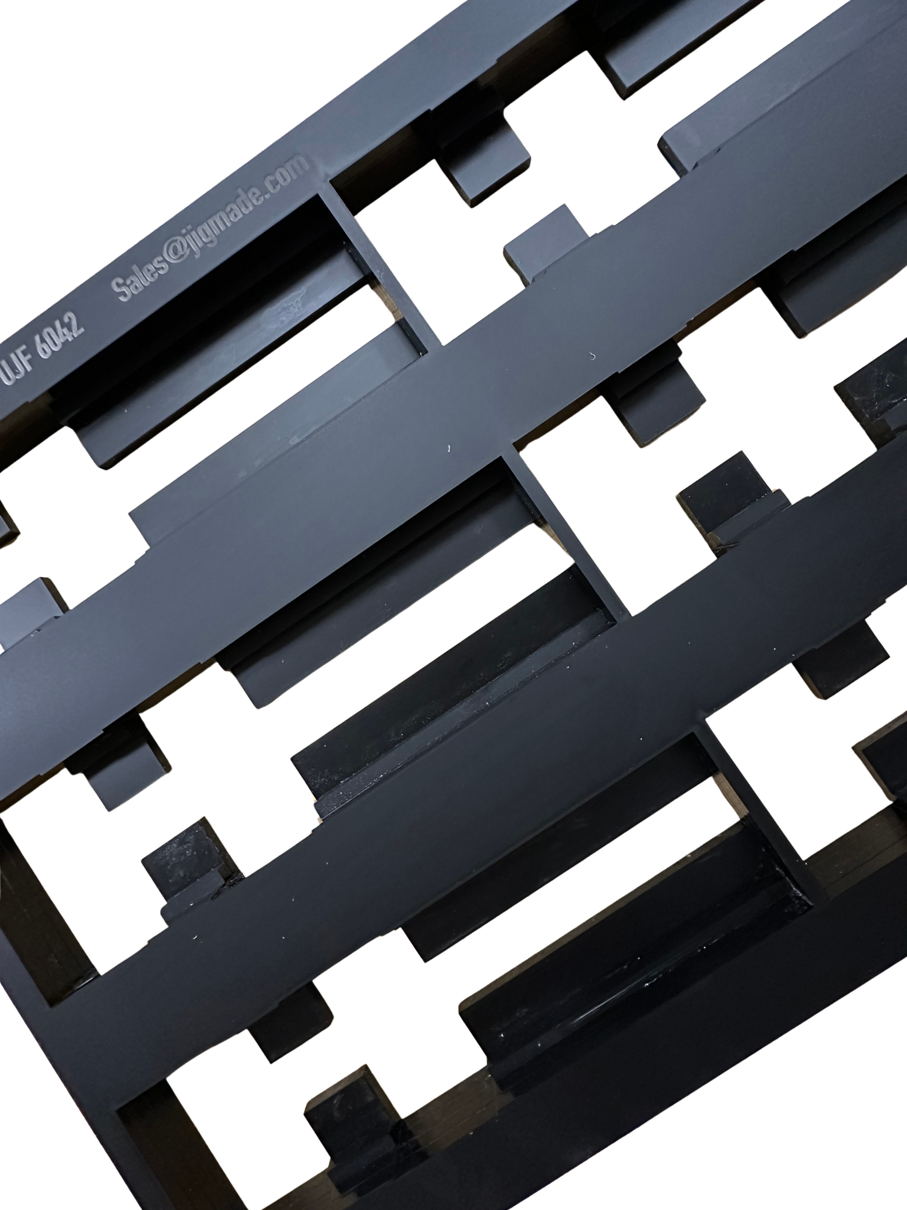 Tumbler (12oz  - 45oz) Printing Jig for Mimaki UJF 6042/Mimaki UJF 6042 MK II/Mimaki UJF 6042 MK IIe Flatbed Printer with PDF Template (6 Slots)